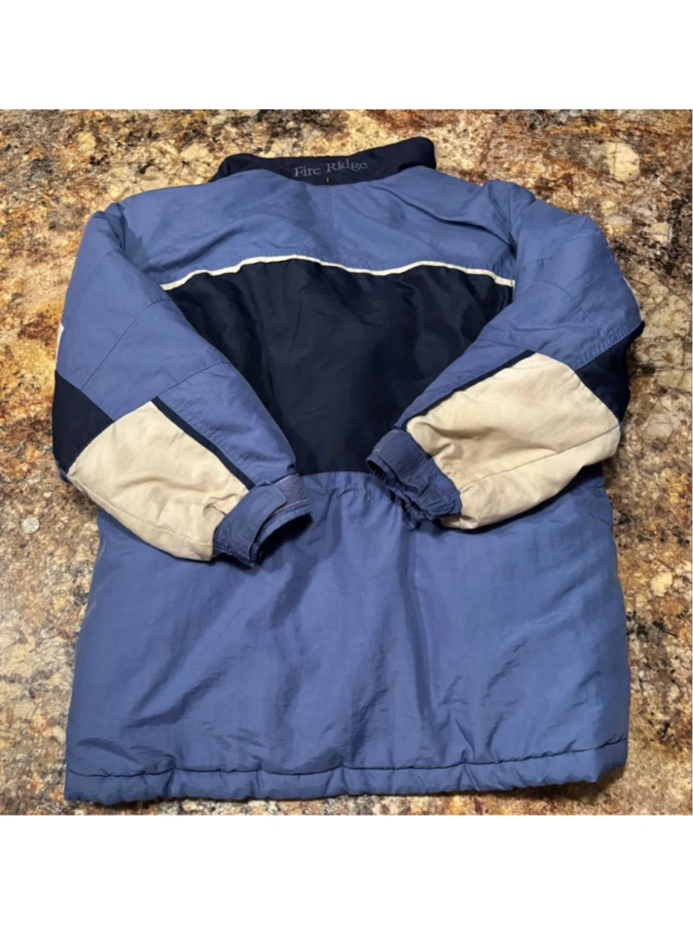 Columbia Fire Ridge Youth Large 10/12 Blue Puffer